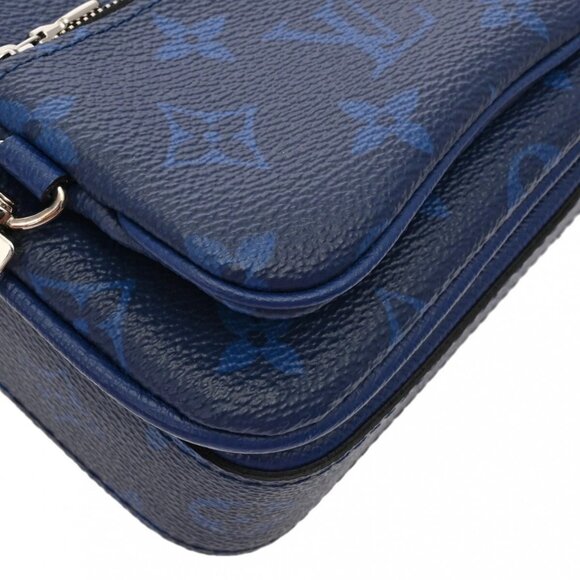 LOUIS VUITTON Taiga Rama blue M69443 shoulder bag 800000130647000 - Picture 3 of 10